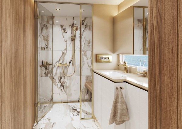Диспенсер для салфеток Hansgrohe AddStoris 41774990 полированное золото